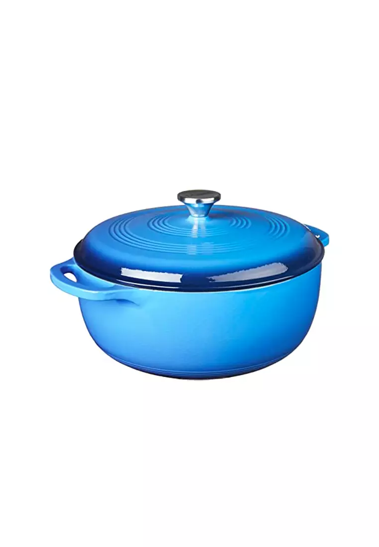 Lodge Cast Iron Lodge Enamel 7.5-Qt. Dutch Oven - Red