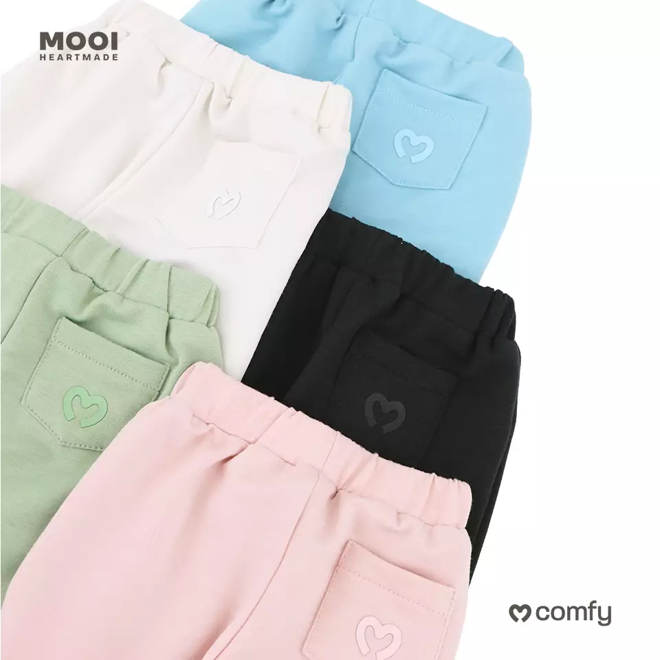 Mooi Celana Panjang Anak Perempuan Comfy Skinny Pants - Sky Blue