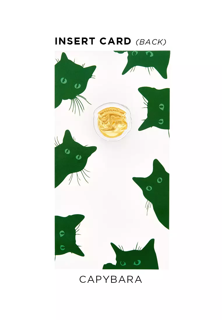 HABIB x Zoo Negara Collection (Capybara) | 999.9 Gold Wafer (0.20g)