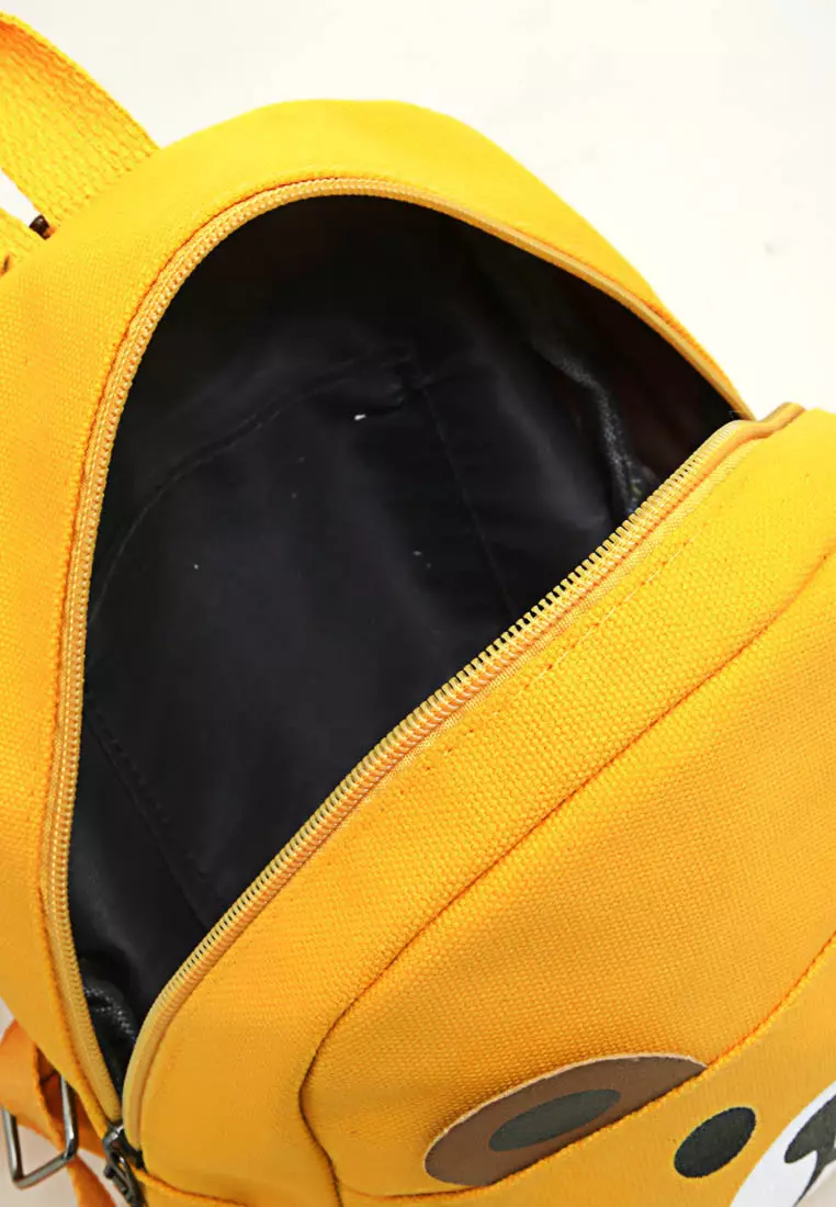 Cellyn Tas Ransel Sekolah Anak Kartun Beruang Lucu Material Canvas ORIGINAL - Yellow