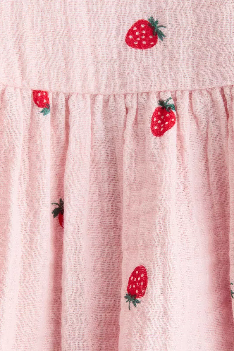Cotton muslin dress