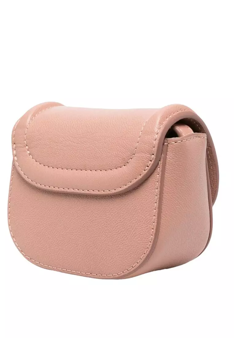 MicMara Crossbody Bag in Coffee Pink