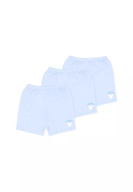 Baby Boy Licensed Newborn Essentials Regular Shorts Pack of 3