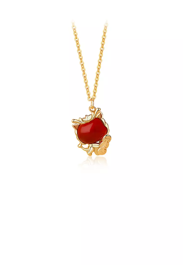 Red sales buddha chain