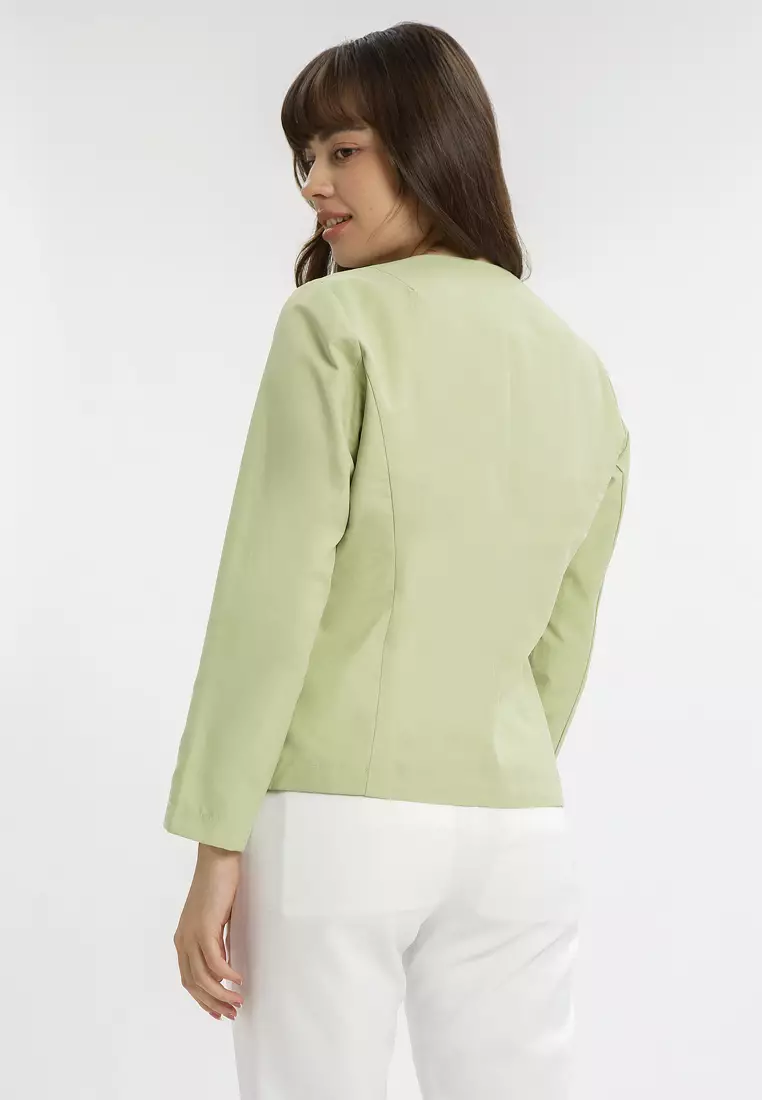 Minimal Firly Outer Pale Green
