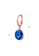 Krystal Couture 銀色 KRYSTAL COUTURE Precious Drop Earrings Coral Blue Embellished with Swarovski crystals CB17DACE03580CGS_5