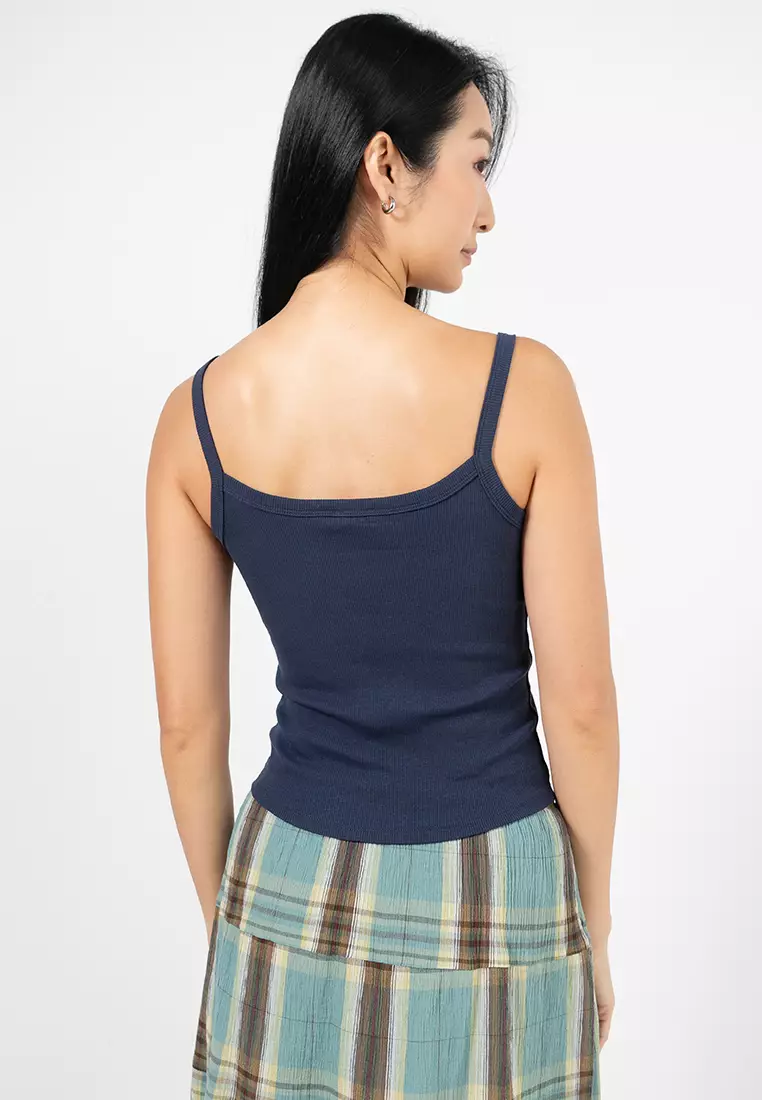 Goldie Rib Scoop Cami Top