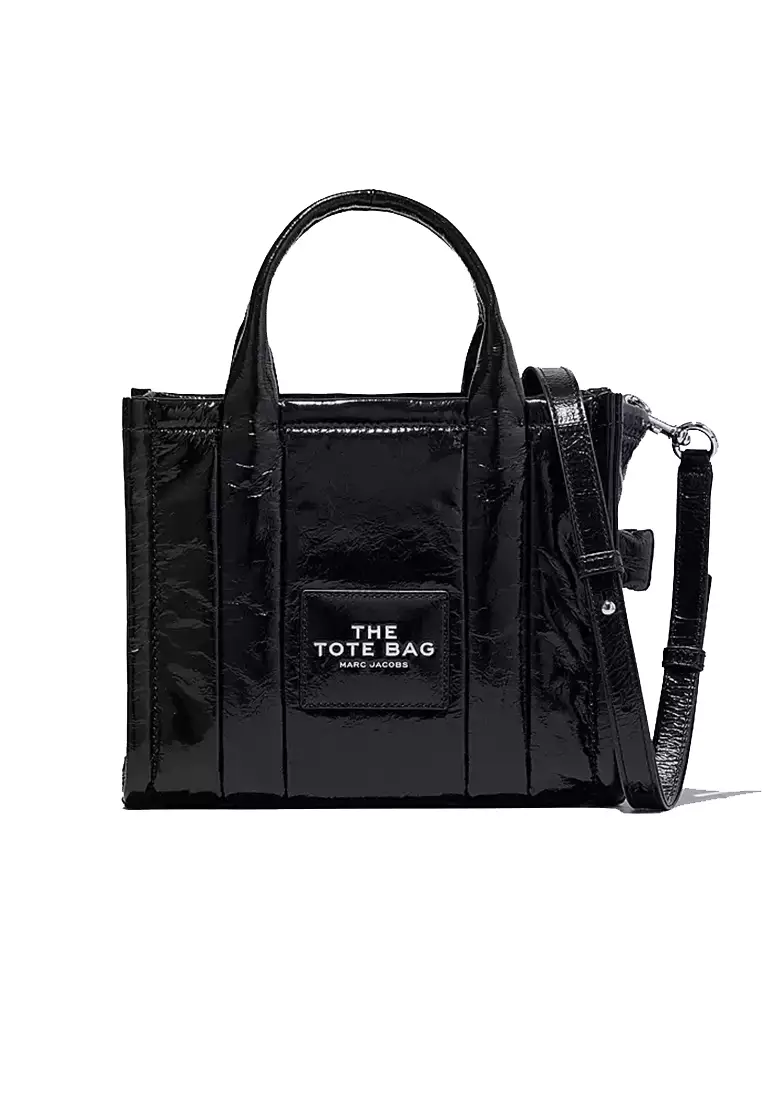 Buy Marc Jacobs The Shiny Crinkle Small Tote Black H065L01PF22