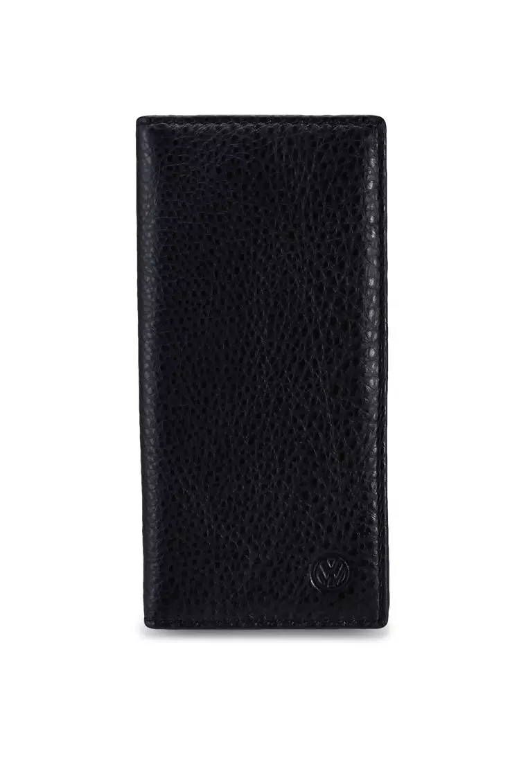 Buy Volkswagen Men's RFID Bi Fold Genuine Leather Long Wallet