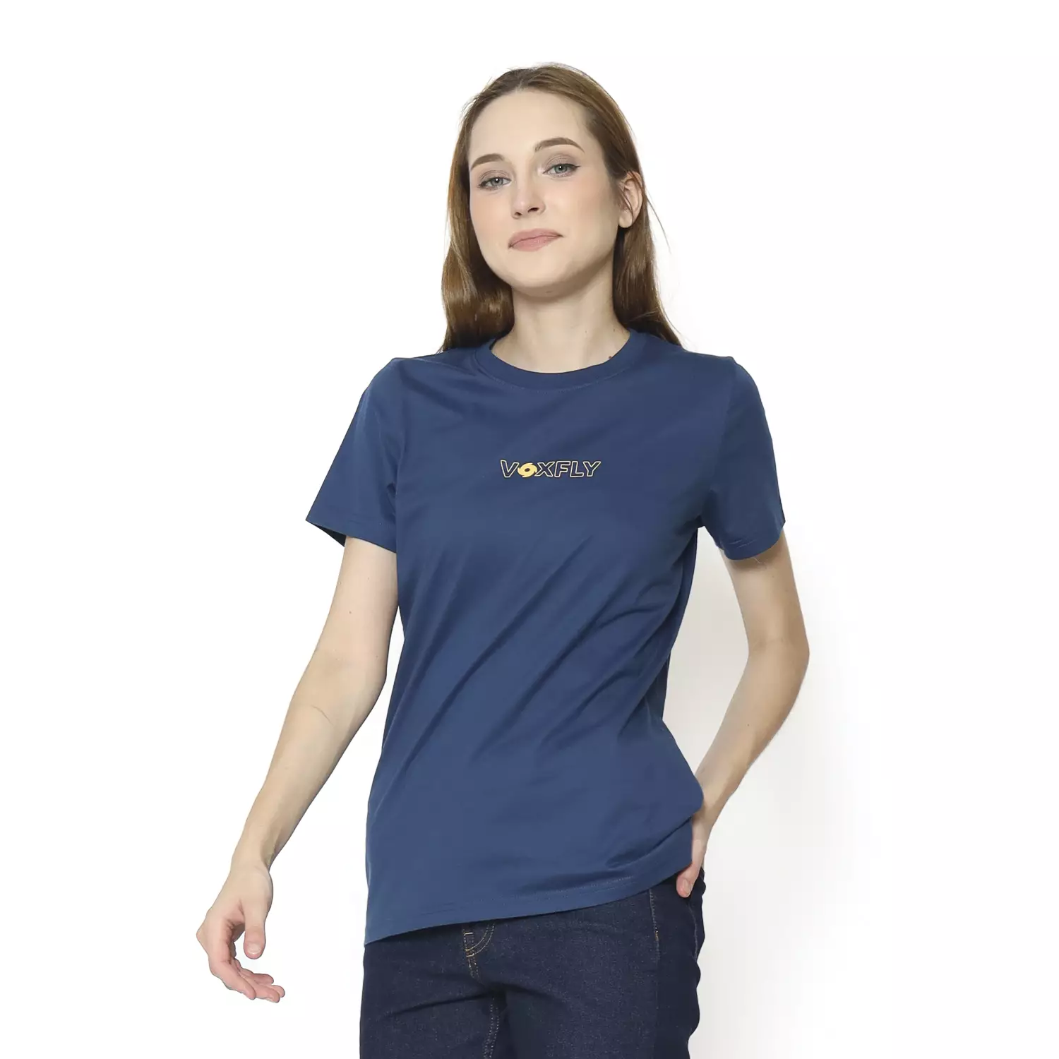 Voxfly Kaos Lengan Pendek Wanita Dahlia Ladies Tee Planet Surf