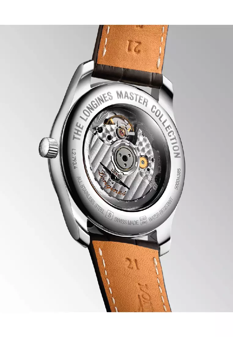 Longiness Master Collection Automatic Leather Strap Men Watch L27934783