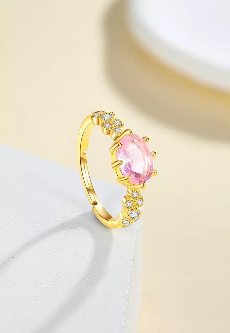 Cincin Wanita Original Wanita Korea Vintage Cewek Anti Pudar Cincin Jewellery Ring Couple Aksesoris Kotak Indah COD