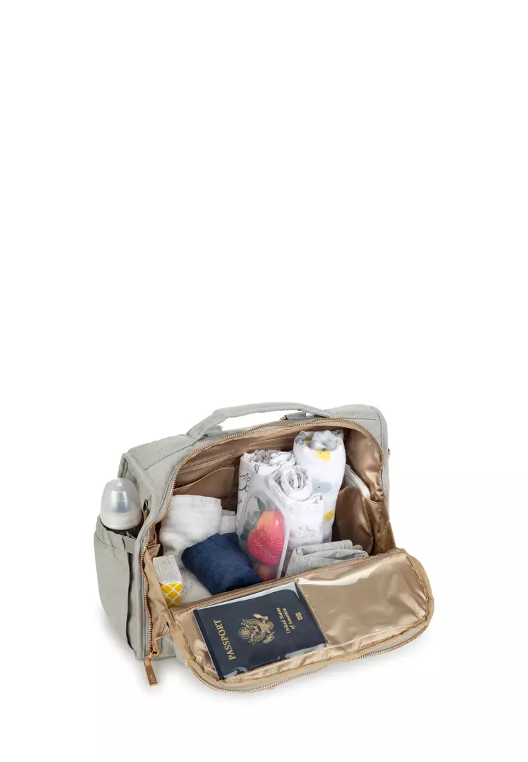 Jujube B.F.F Diaper Bag - Linen - Tas Perlengkapan Bayi