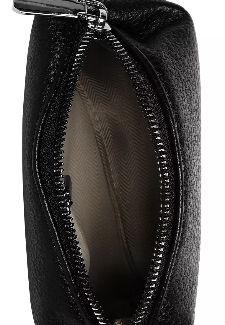 Cable Cord Strap Mini Bag In Black