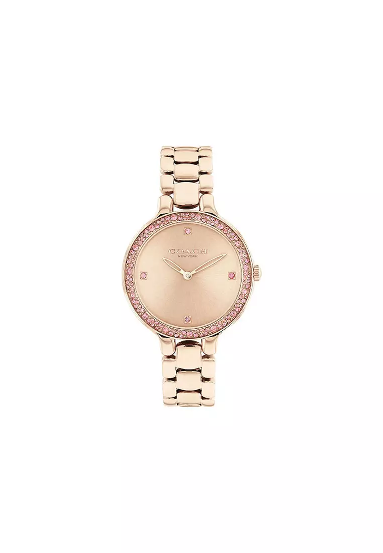 Coach women's best sale rose gold watches