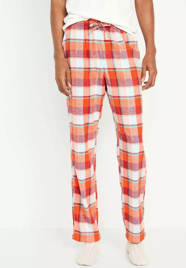Old Navy Matching Plaid Flannel Jogger Pajama Pants for Men
