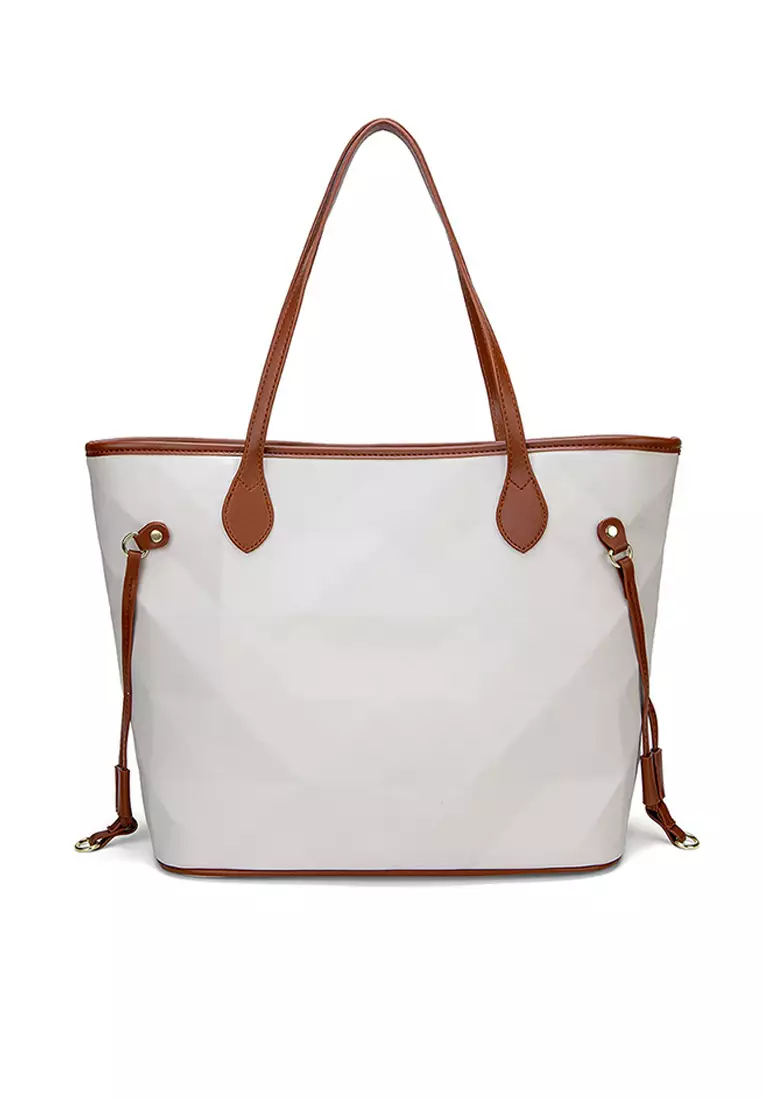 Buy ZITIQUE Contrasting diamond pattern handbag 2024 Online ZALORA