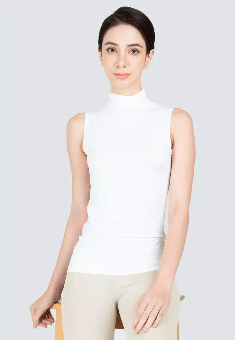 Polo Haus - Women’s Inner Wear (High Neck Sleeveless T-Shirt) WBIN002HSL