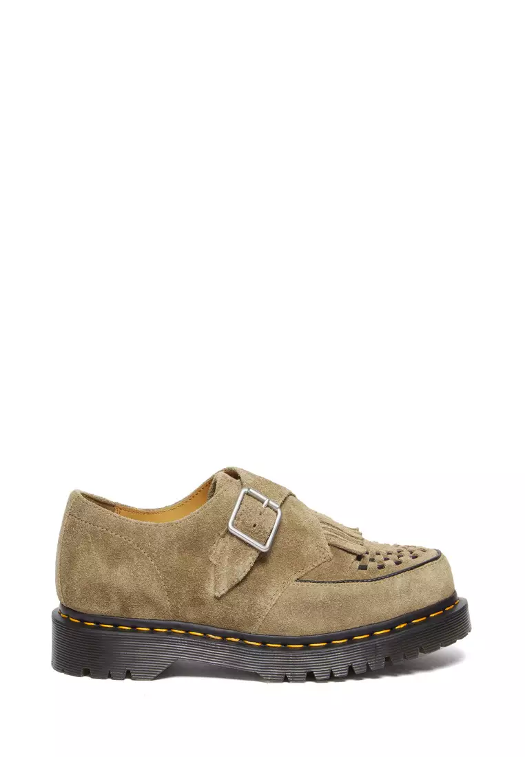 Discount on Dr. Martens  shoes - SKU: Ramsey Savannah Tan Creepers Suede Men