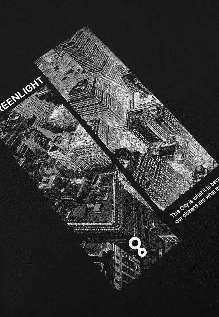 Greenlight Men's T-Shirt Short Sleeve Regular Fit Cotton Shar OL-C341224