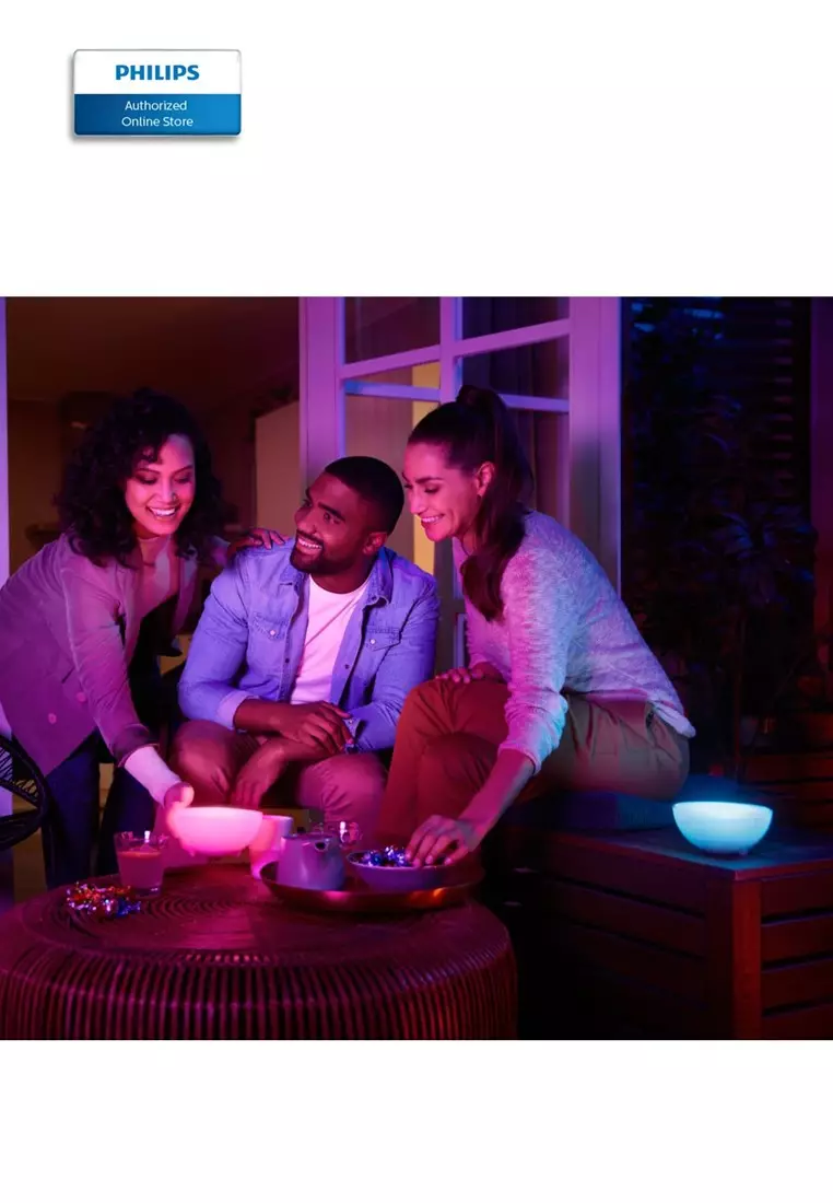 Buy Philips Philips Hue Go White and Color Portable Dimmable LED Smart
