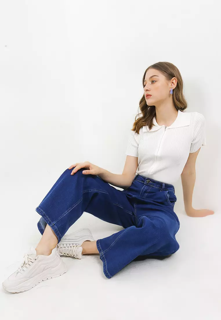 A-View - Darcy Pants AV2628 - 282 - Light Blue
