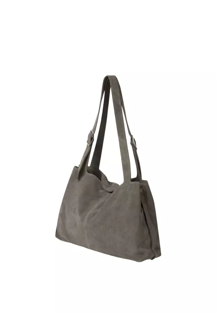 Brise Grand Bag - Suede Gray