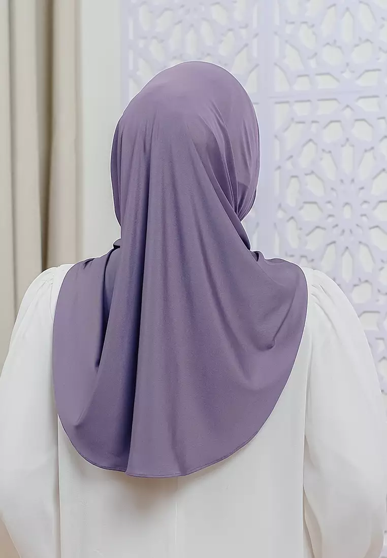 HIJAB INSTAN LUNA - PASTEL PURPLE