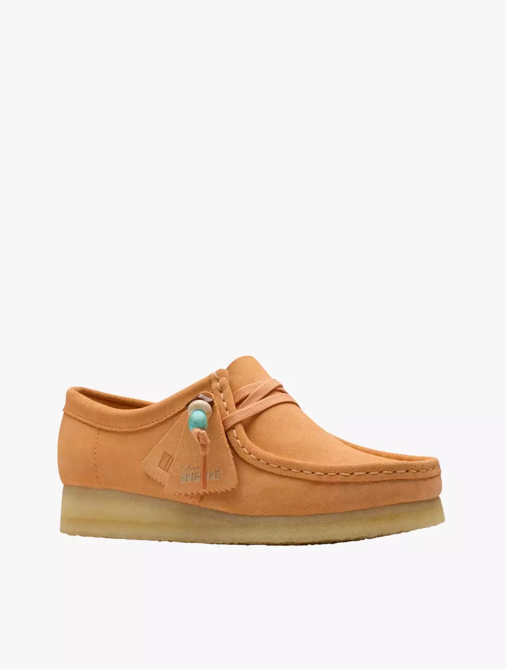 Clarks Wallabee Pale Peach Sde