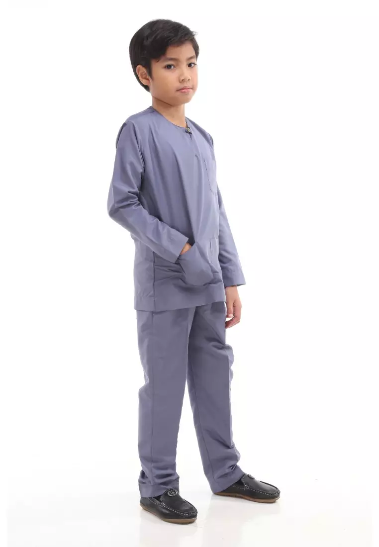 Baju Melayu Moden Teluk Belanga For Kids