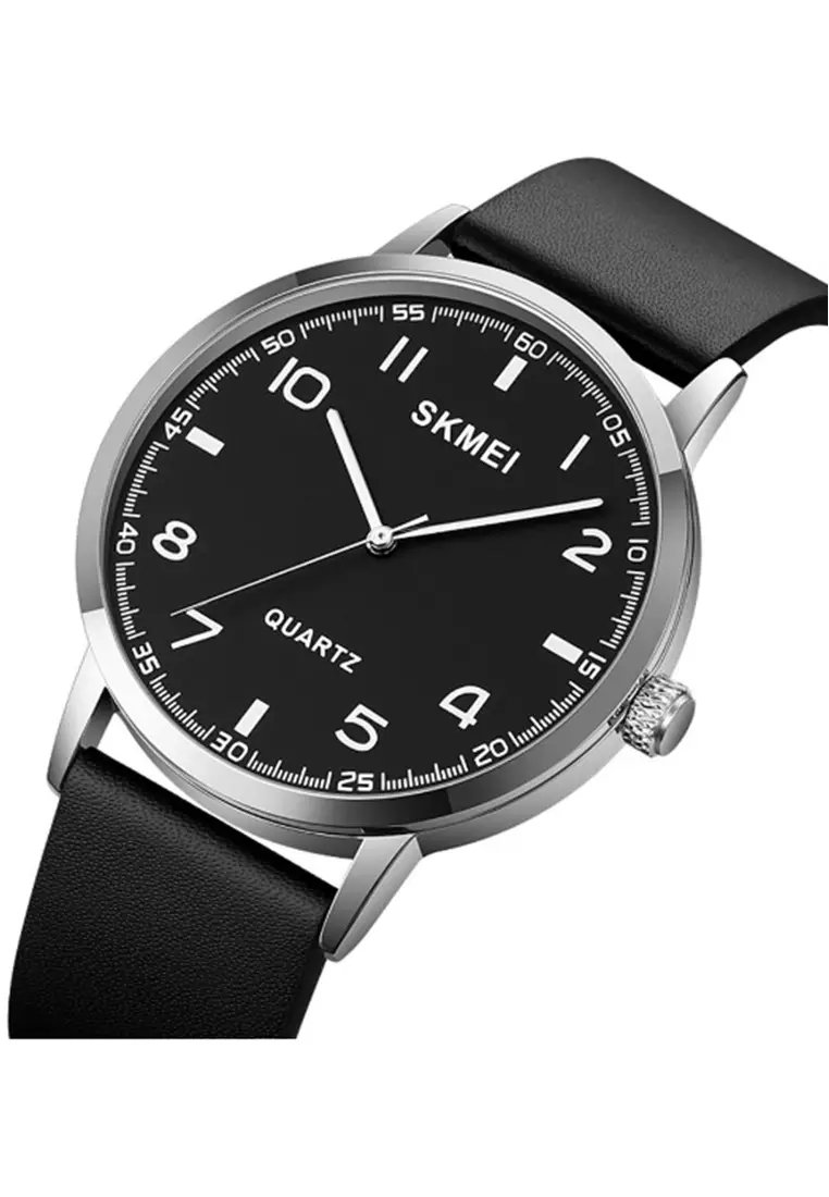 Jam Tangan Pria Analog Waterproof Strap Tali Material PU Leather IR30 ORIGINAL