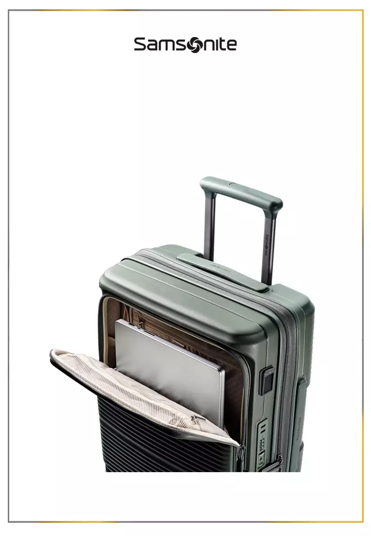 Samsonite Koper Hardcase Paralux HS Cabin 20 Inch Exp Global Co - Olive