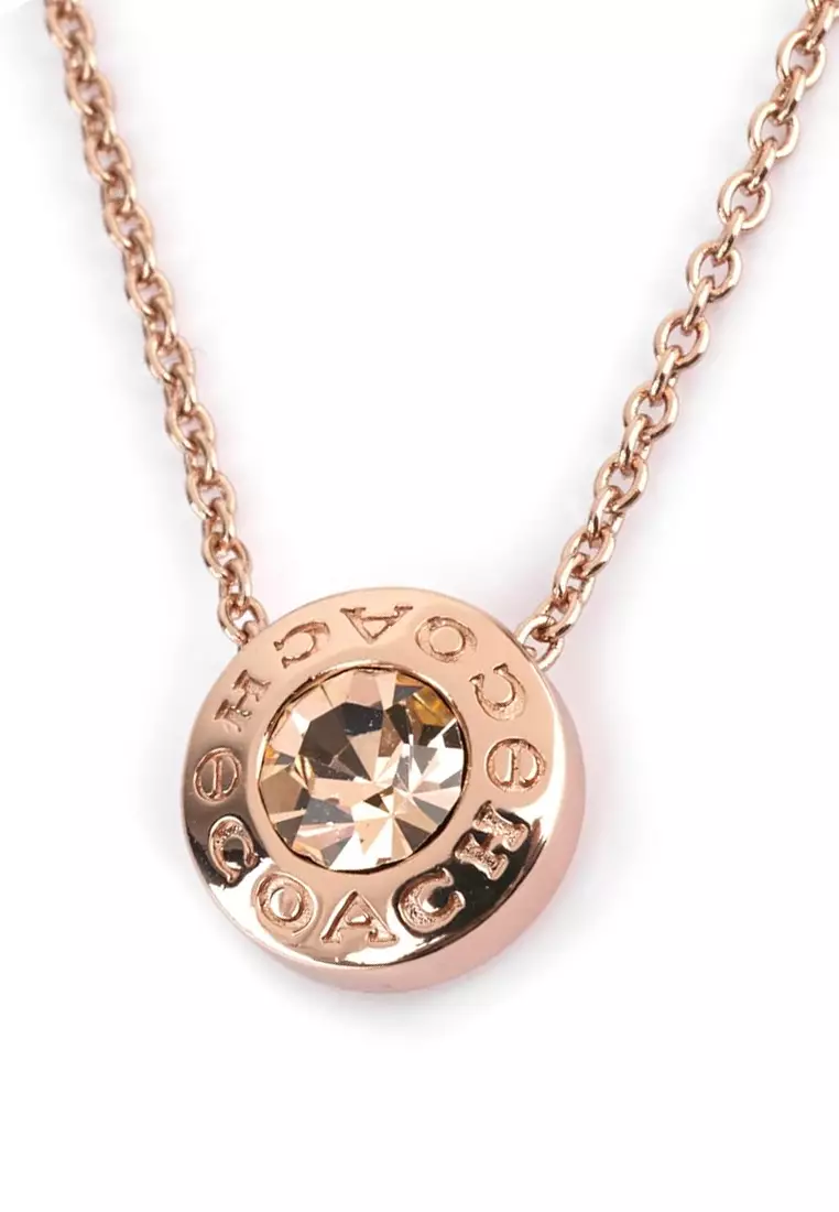 Coach Coach Necklace Rose Gold for women F54514 RGD 2024 Buy