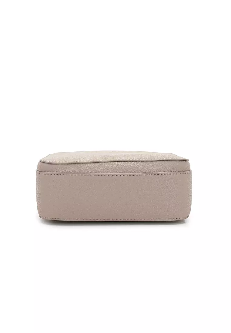 Women's Sling Bag / Crossbody Bag / Shoulder Bag (Tas Selempang Wanita / Tas Bahu Wanita) - Krem