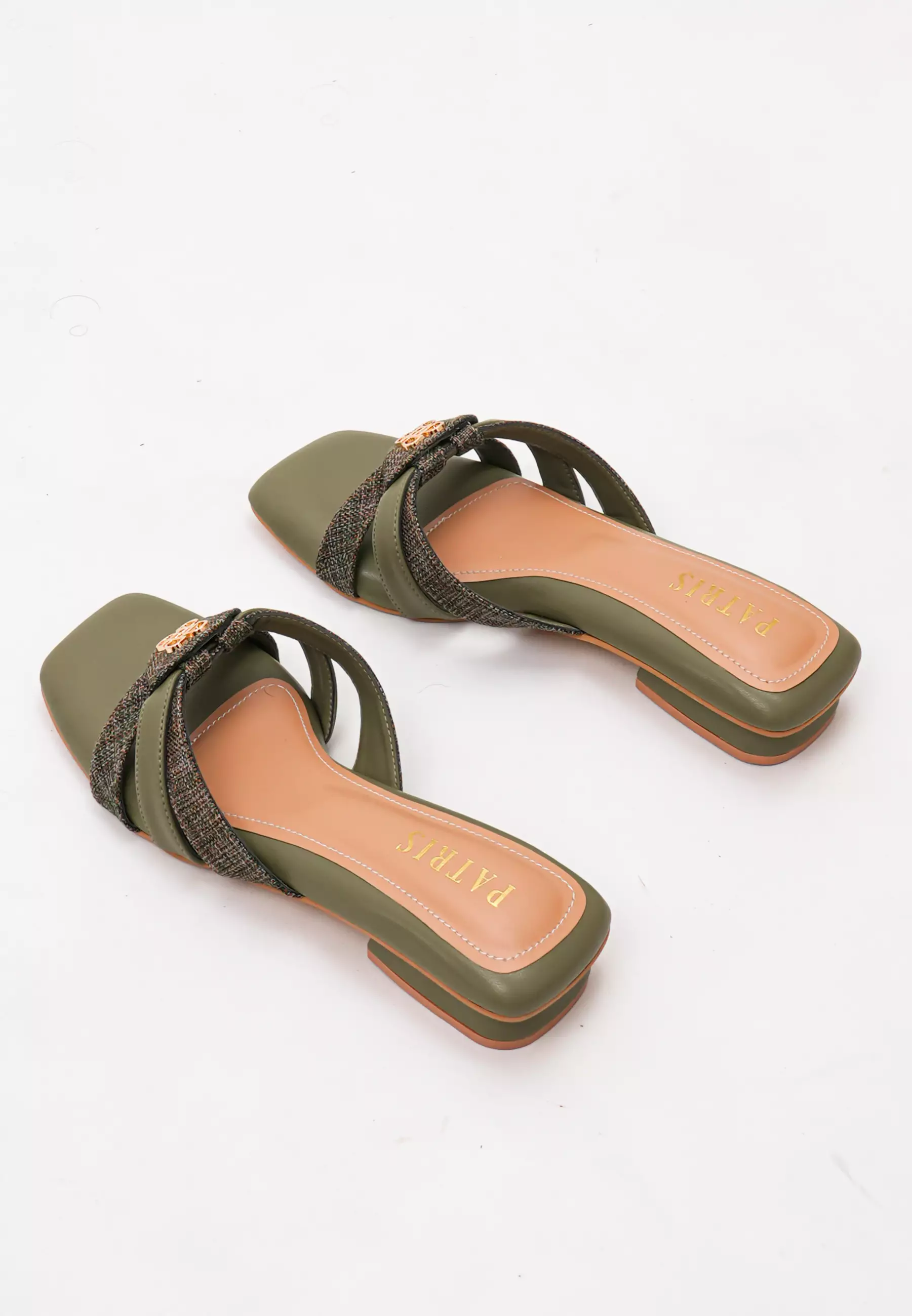 PATRIS Fitri Sandal Wanita Heels / Hak 2 Cm