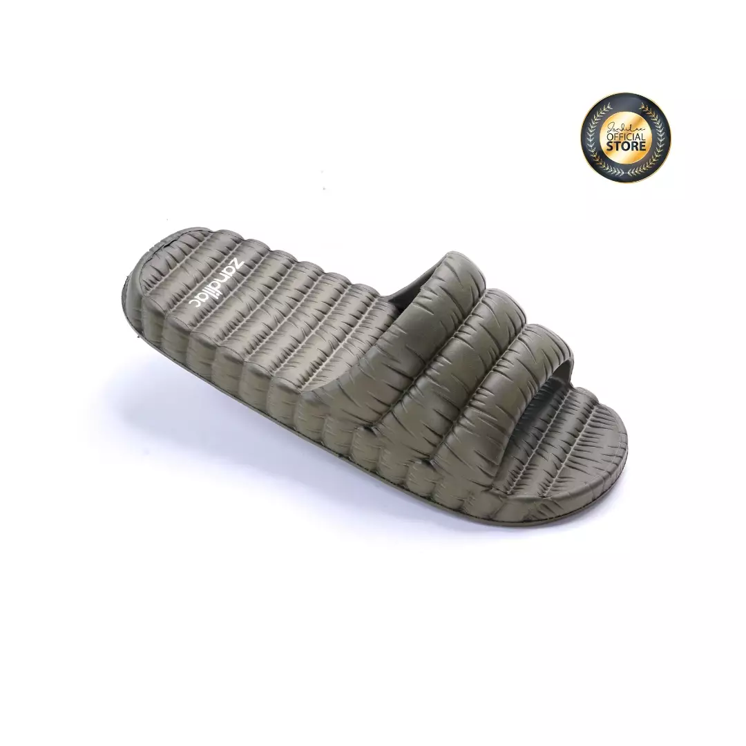 ZANDILAC - SANDAL LAKI DEWASA CH122047LD - HIJAU CYPRESS full karet