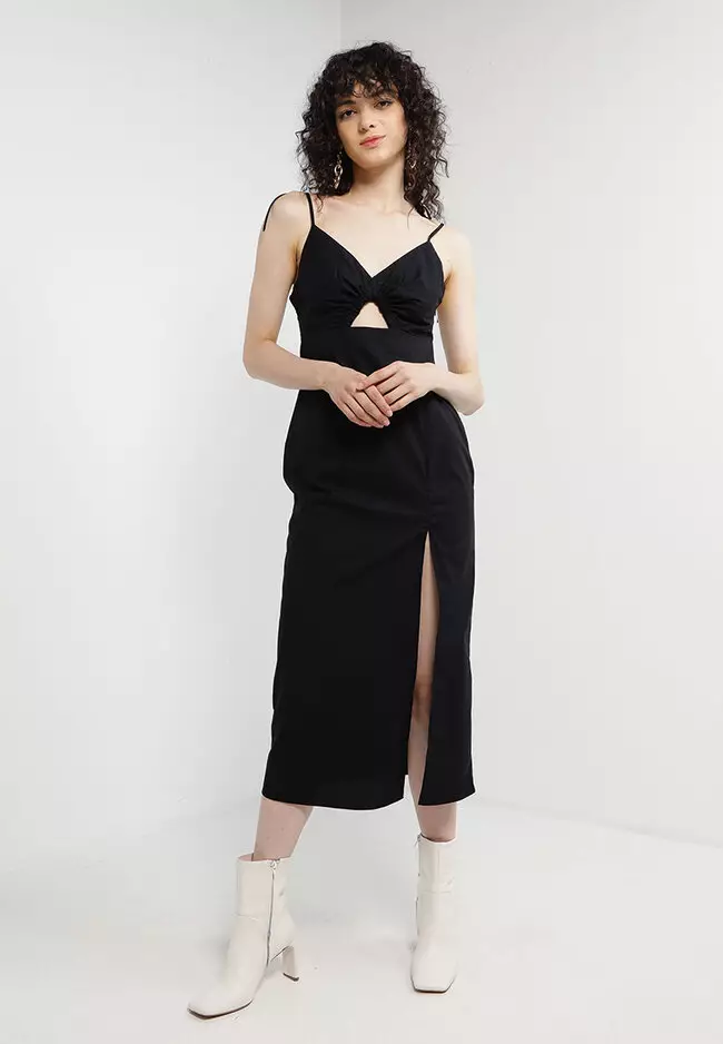 Buy TOPSHOP Cut Out Poplin Dress 2024 Online ZALORA Philippines