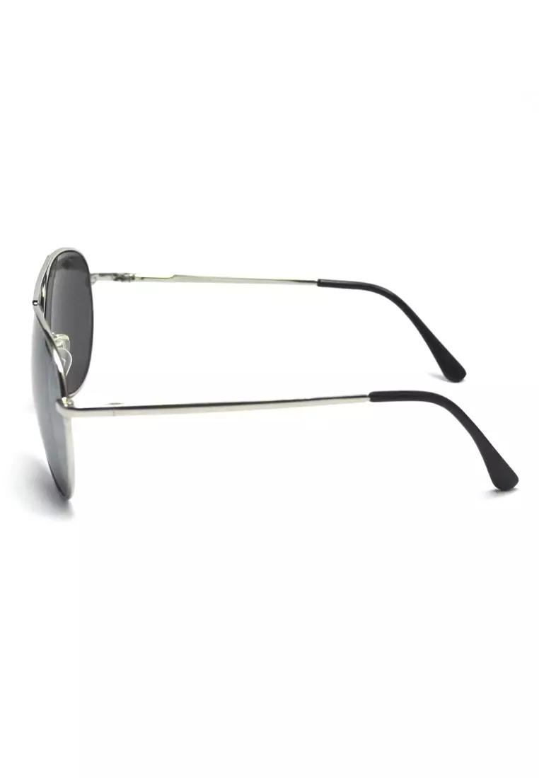 2is K6 太陽眼鏡│飛行員墨鏡│金屬框架│銀色反光鏡片│抗UV400