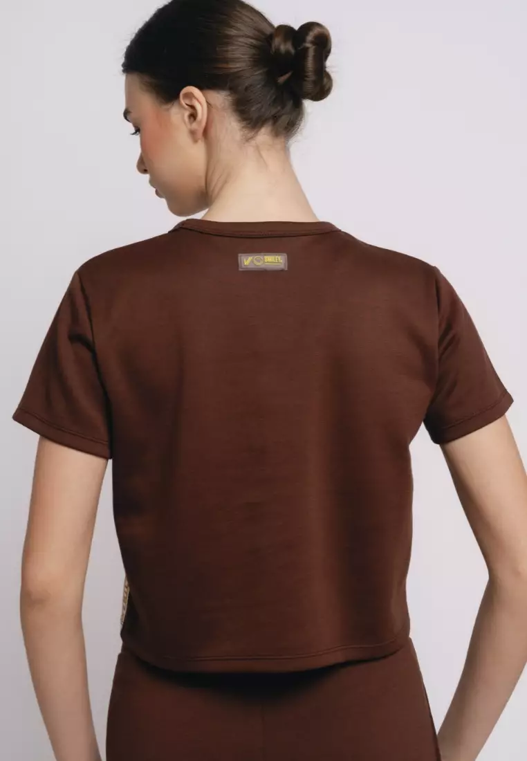 Cozy Smiley Tee - Pearl