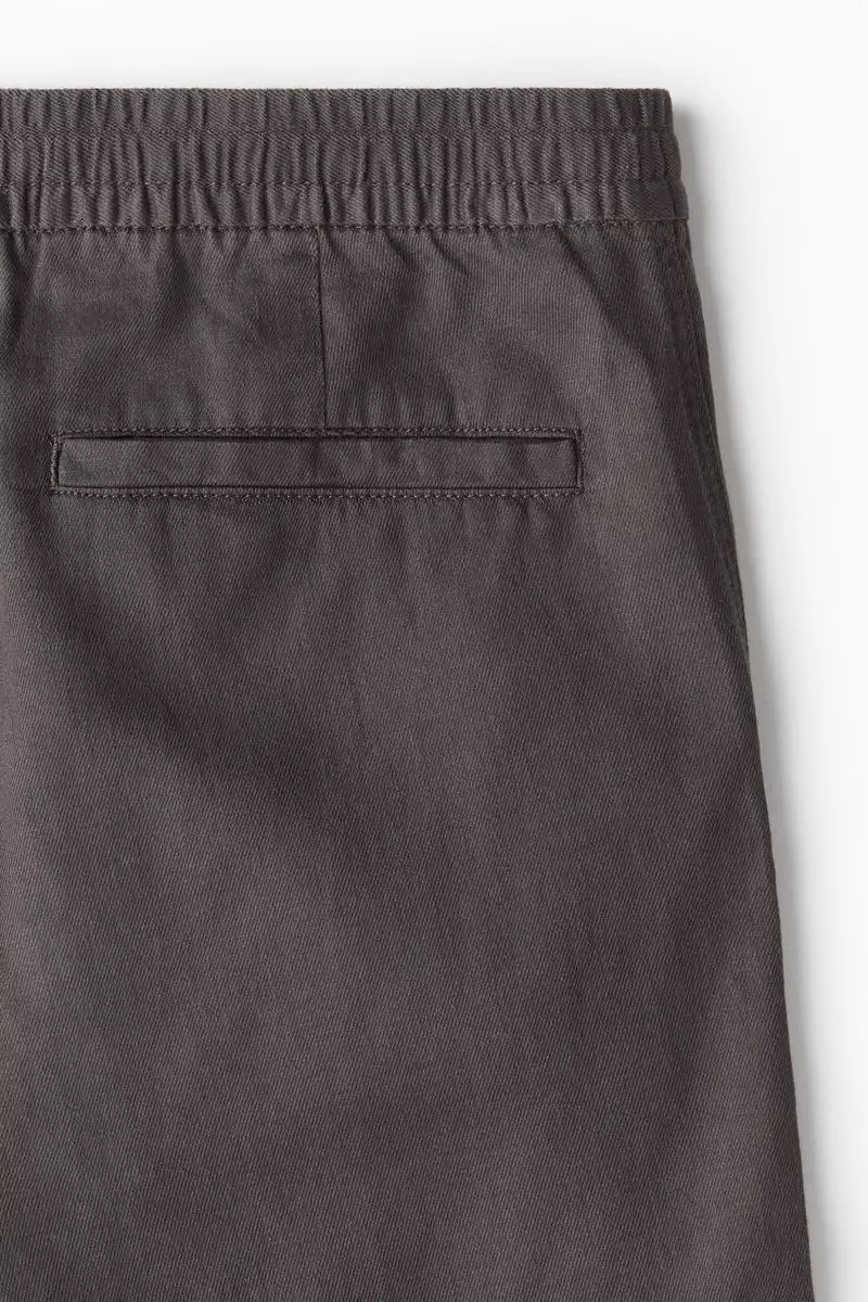 Relaxed Fit Linen-blend shorts