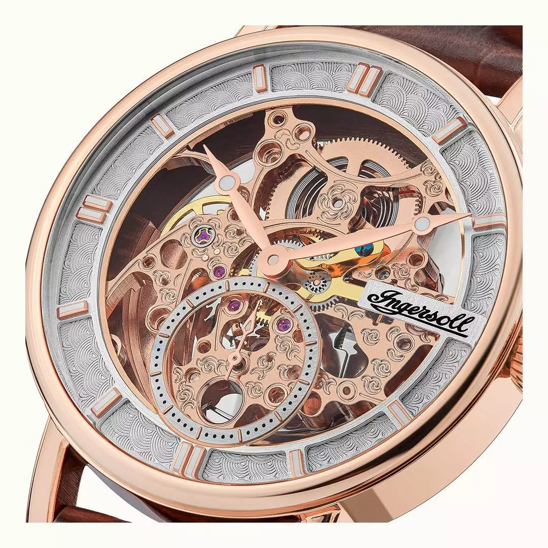 Jam Tangan Pria Automatic INGERSOLL The Herald I00401B