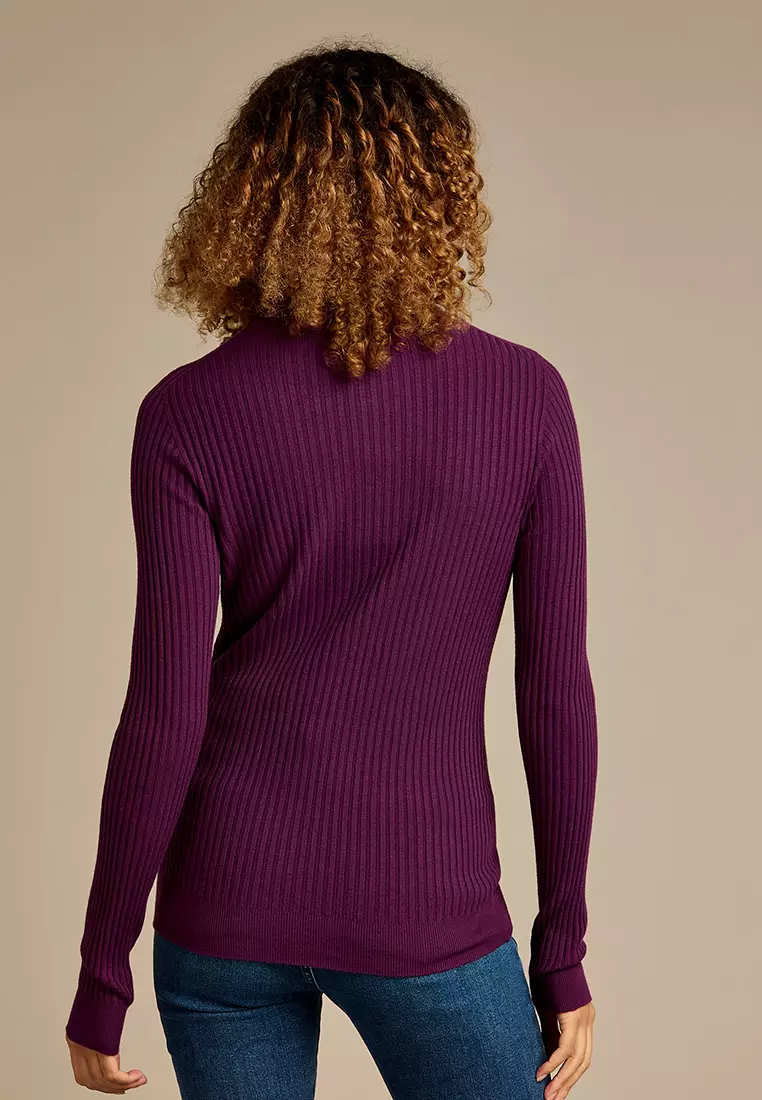 【早い者勝ち】Turtleneck Pink Lilac 12-18M Delicash Turtleneck Jumper