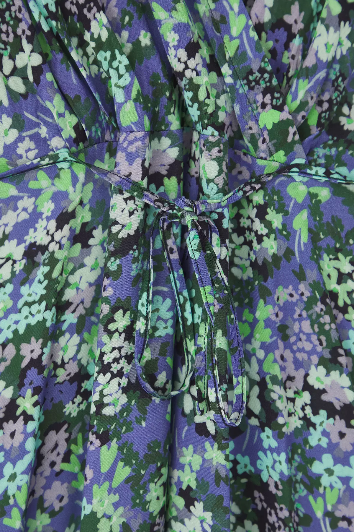 Plus Size A-Line Floral Dress