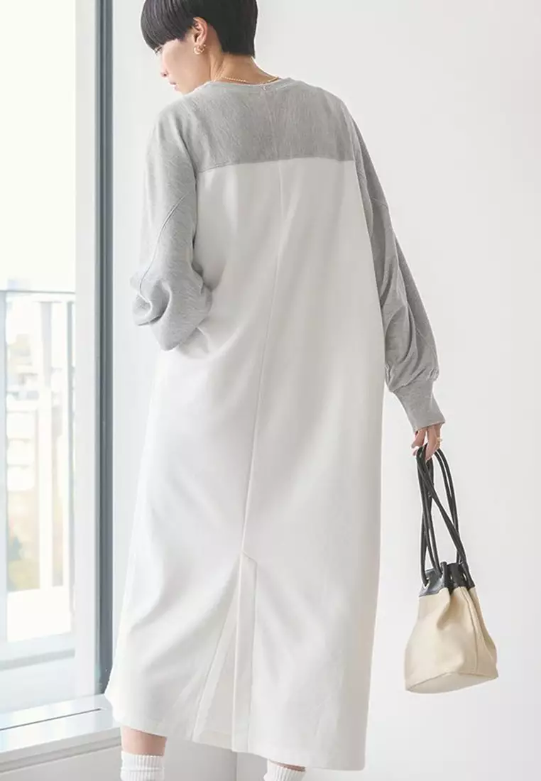 American Holic - Tarumizu Raglan Sleeve Long Dress