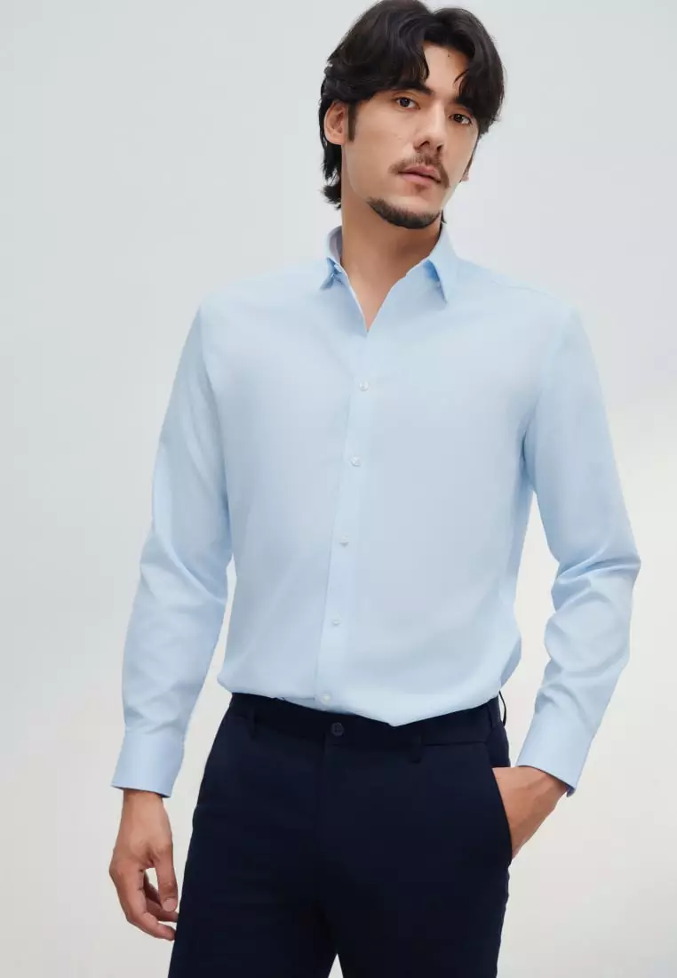 G2000 Non-Iron Dry Smart Fit Texture Twill Shirt