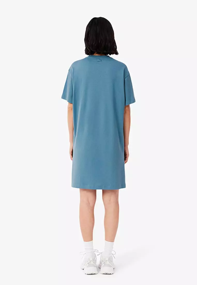 Oversized Cotton Jersey T-shirt Dress