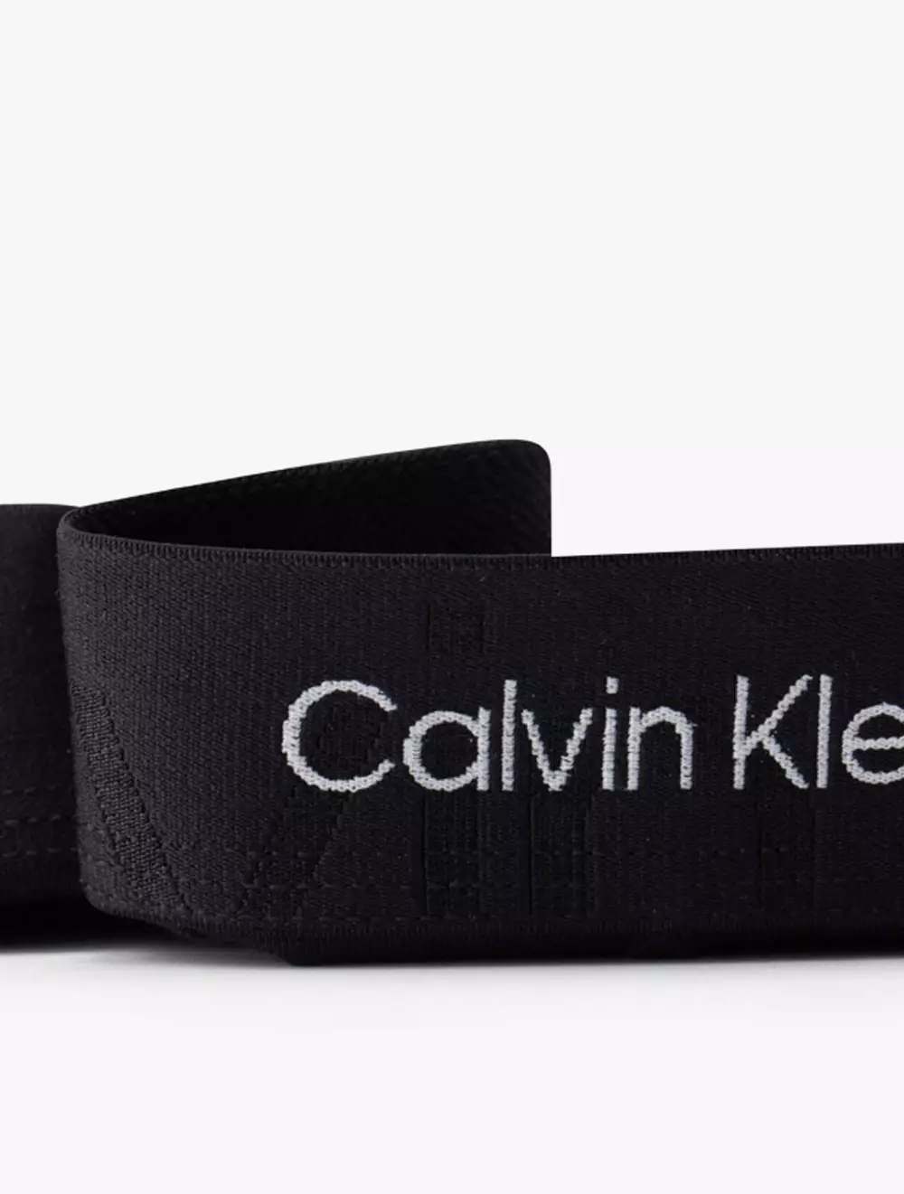 CK UNDERWEAR - EMBOSSED ICON COTTON TRUNKS - black