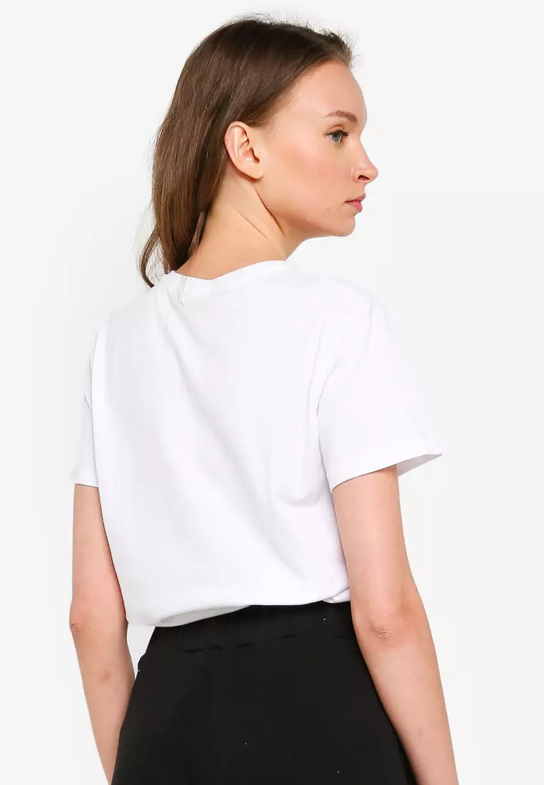 Black and White 2-pack Crew Neck T-Shirt