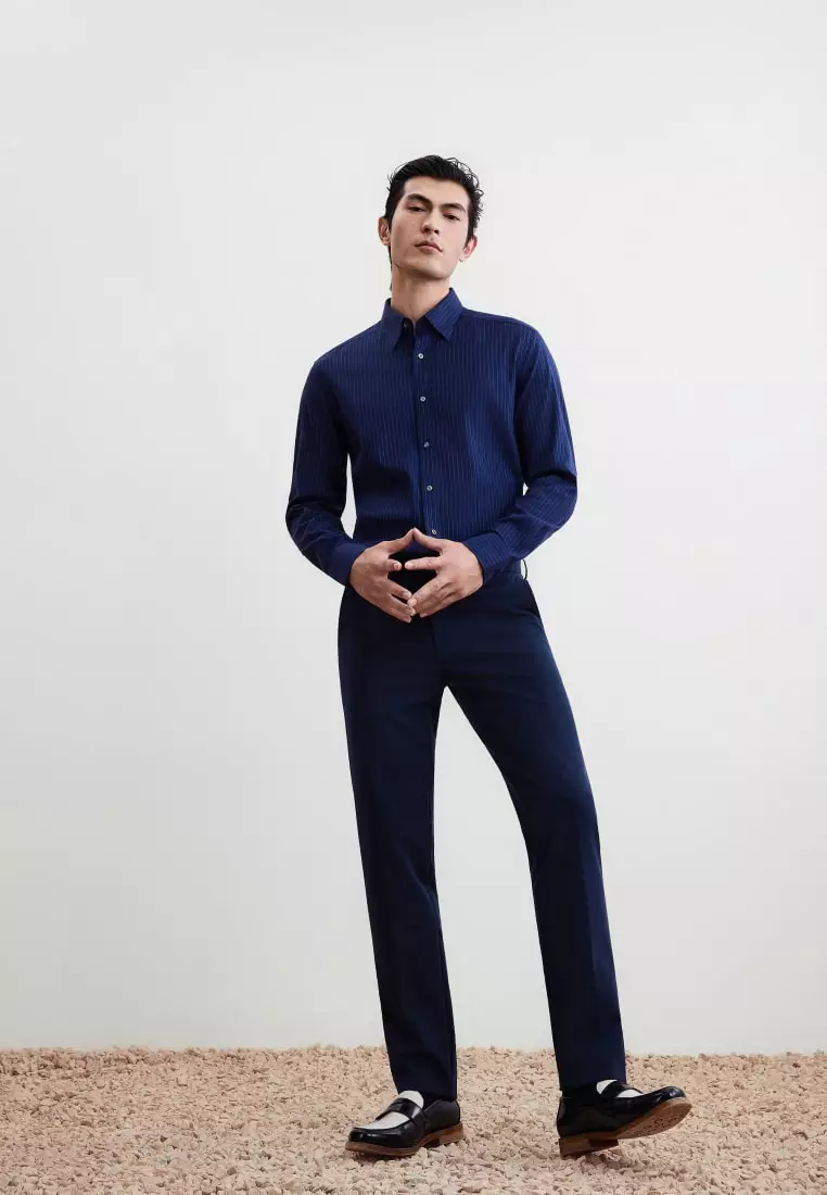 G2000 Non-Iron Smart Fit Stripe Shirt
