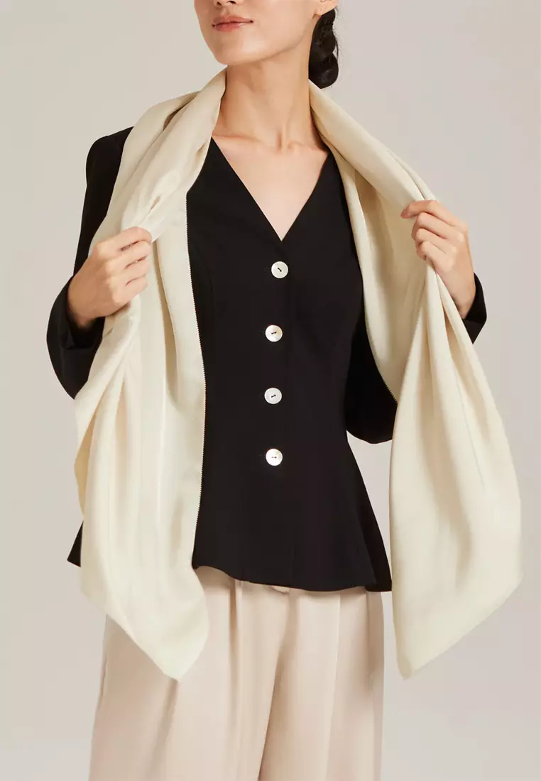 Satin Square Scarf
